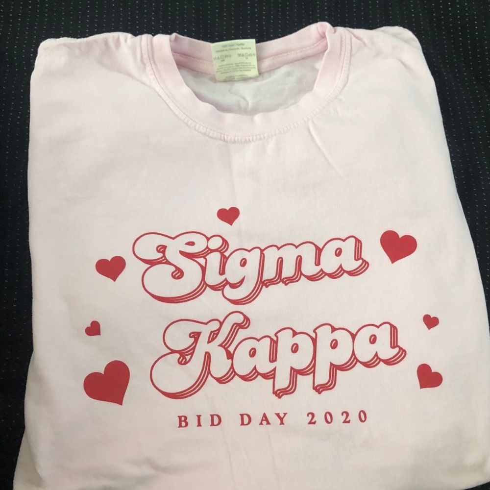 Sigma Kappa bid day shirt